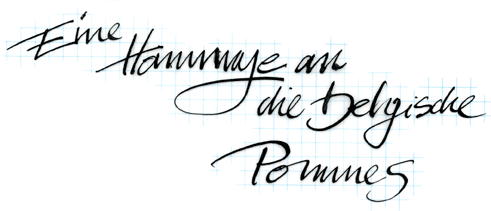 eine hommage an die belgische pommes